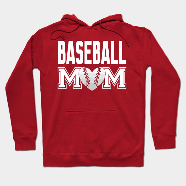 Baseball Mom Hoodie by Work Memes